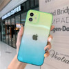 Obal na mobil - zelenomodrý - iPhone 13