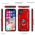 Dvojvrstvový obal červený na Apple iPhone 12 / 12 Pro 