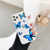 Priehľadný obal - Modré motýle na Apple iPhone 12 mini 