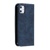 Peňaženkové kožené puzdro modré na Apple iPhone 11 