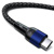 USB nabíjací kábel modrý