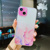 Obal na mobil - silikónový ružový - Samsung S22